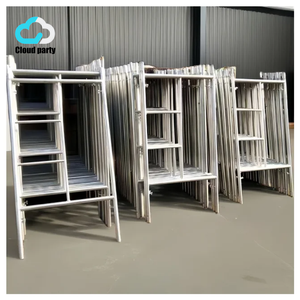 Ponteggio a telaio <span class=keywords><strong>Domina</strong></span> Walk in acciaio ad alta resistenza, resistente alla corrosione, per uso alberghiero, capacità di carico 800 kg - Product Image 4