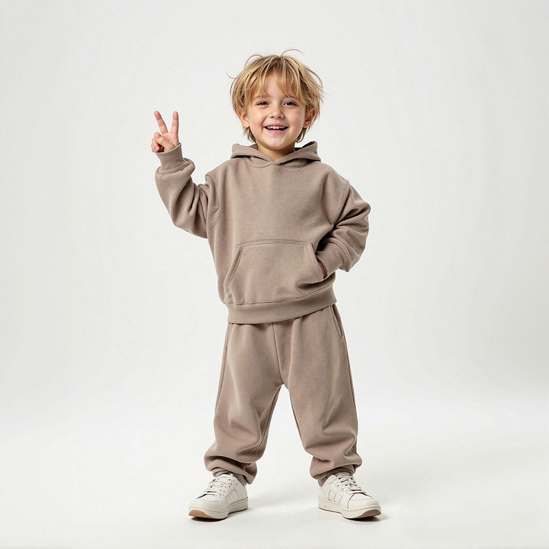 Hongbo Kids Fall Tracksuit Custom Designer