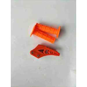 <b>Off</b>-<b>Road</b> <b>Motorcycle</b> Accessory Kit-Colorful Soft Handlebar Grips and Chain Protectors/Drags Parts for Modification - Product Image 1