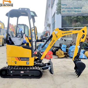 Mini-excavatrice neuve Liugong modèle 9017f, Liugong 9035 9027 mini-pelleuse en stock, en vente. - Product Image 4