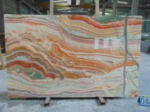 Novo design de laje de mármore ônix arco-íris pedra natural venda quente - Product Image 3