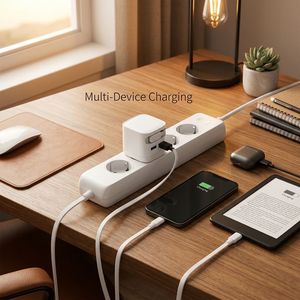 Angepasster Hochleistungs-EU-Stecker 35W GaN Netzadapter mit Datenkabel für Mobiltelefone - Product Image 6