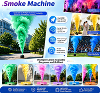 Machine à fumée colorée DMX512 à télécommande Super Électrique 3000W pour anniversaires, Nouvel An, révélations de sexe, fêtes prénatales