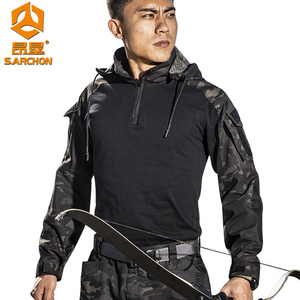 Uniforme Hh Ropa戦術的ベスト服男性用トラジェス迷彩G3戦術的統一ロシア長袖ランニングシャツカエルスーツ - Product Image 2