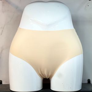 Sous-vêtements pour femmes, couleur unie, une pièce, sans couture, taille mi-haute, confortables, élastiques, de haute qualité - Product Image 5