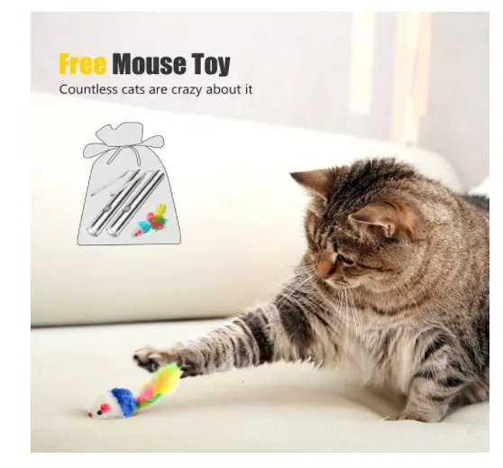 Led lazer oyuncaklar kediler için otomatik döner çok açılı otomatik kedi interaktif akıllı alay Pet Pointer oyuncak köpek 7 ayarlanabilir Pat
