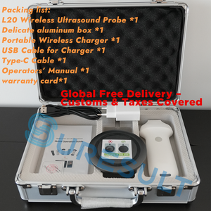 Gezichtsesthetische Procedures En Vasculaire Mapping 20Mhz Kleur Doppler Dicom Compatibel Clarius L20 Esthetische Handheld Echografie - Product Image 4