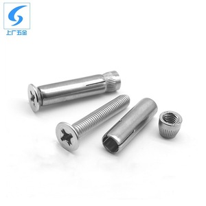 Perno de Expansión de Acero Inoxidable 304 de Shanghái y Guangzhou, M6 M8 M10, Cabeza Plana Interna, para Construcción - Product Image 3
