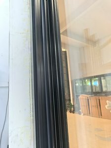 Tùy chỉnh thiết kế hiện đại đơn đôi TREO CỬA SỔ nhôm không thấm nước đôi kính sashless trượt với mô hình mở dọc - Product Image 5