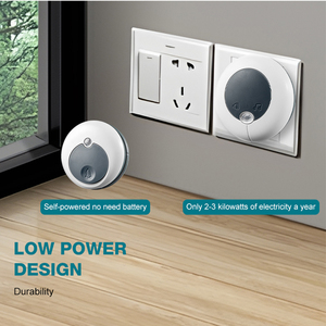 Giá tốt nhất căn hộ làng cài đặt 55 giai điệu Vòng không có pin IP44 không thấm nước không dây tự-powered chuông cửa - Product Image 4