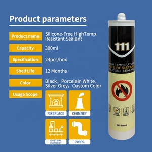 Scellant en silicone pour four à micro-ondes et cuisinière à gaz, résistant aux hautes températures et ignifuge, fabriqué en usine OEM - Product Image 3