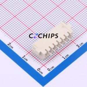 HCZZ0021-7 Wire-to-Board Pin Header SMD,P=2.54mm,Horizontal Mount Connector 1x7P 2.5mm Horizontal Mount XH - Product Image 2