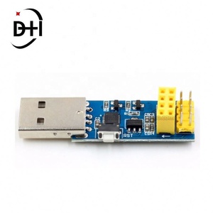 Programador CH340C para Módulos WIFI ESP8266 ESP-01 ESP-01s, Depurador de Descarga, Chip Serial USB CH340 Patch SOP16 - Product Image 3