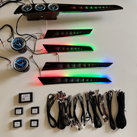Autowellus - Éclairage d'ambiance intérieur de voiture 12V sur mesure pour W204 Classe C 2010-2014 - Panneaux LED dynamiques - Volant