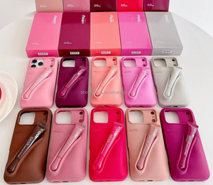 New <span class=keywords><strong>3D</strong></span> Silicone cao su màu vàng Lip Stick trường hợp điện thoại cho <span class=keywords><strong>Iphone</strong></span> 17 Pro Max rhode Lip bìa cho <span class=keywords><strong>iPhone</strong></span> 16 15 14 custodia 13 - Product Image 5