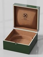 Boîte cadeau en bois brillant avec logo personnalisé, doublure en mousse de velours, pour vaisselle, boîte alimentaire en métal, hôtel, restaurant, entreprise, luxe, festival, souvenir