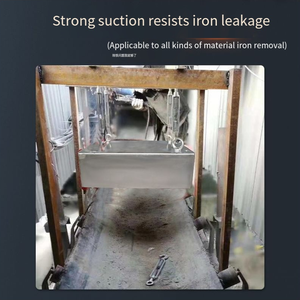 Dikdörtgen endüstriyel büyük mıknatıs süper güçlü mıknatıs süspansiyon kalıcı mıknatıs konveyör bant güçlü manyetik demir sökücü - Product Image 5