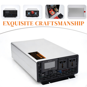 Inversor de Alta Eficiencia HorGei de 7000W - Portátil y Conveniente para Uso Doméstico, Motor con Control Remoto, Doble 1A, LCD, OEM, 7000W, 60Hz - Product Image 1
