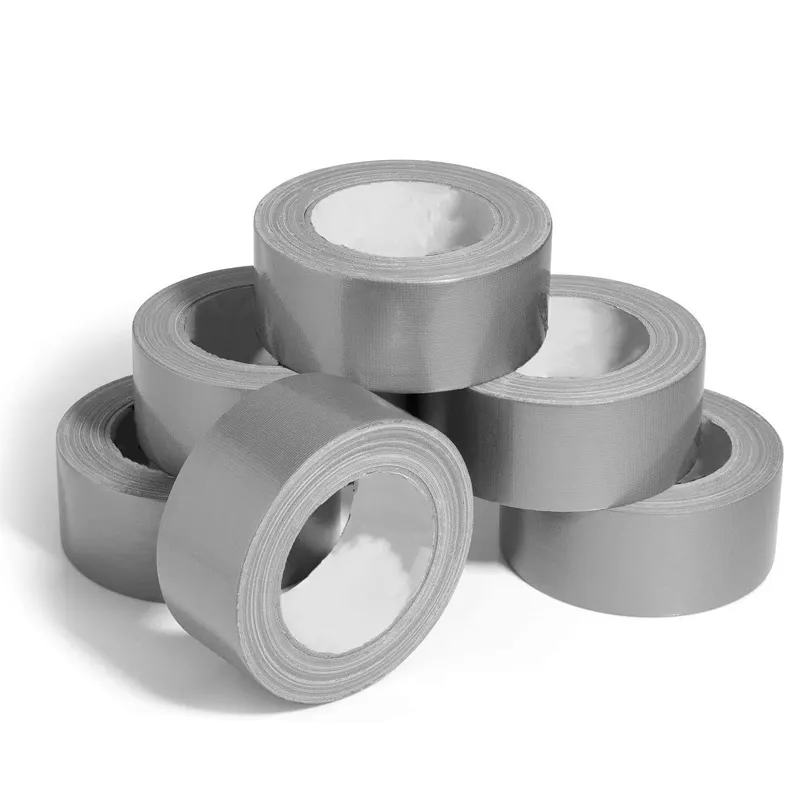 Rubber glue Heavy Duty Waterproof Branded strong Adhesive Silver Fabric Floor Cloth Duct Tape