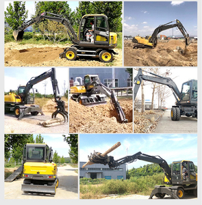 รถขุดขนาดเล็ก 1 ตัน ยี่ห้อ Koop สำหรับงานเกษตรและครัวเรือน - ขุดดินในสวนผลไม้บนภูเขา แรงบิดสูง - Product Image 5