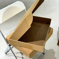 Cajas de Cartón Kraft Biodegradables Personalizadas con Materiales Reciclados, Impresión de Logotipo, Embalaje Ecológico Reutilizable con Forro de Esponja