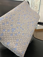 Tissu graphite imprimé 60% polyester 40%, maille pour oreiller et matelas