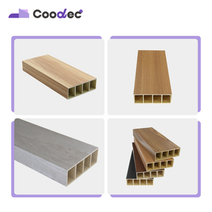 Prezzo di fabbrica Wpc parete divisoria luoghi pubblici WPC parete divisoria legno tubi accessori - Product Image 3