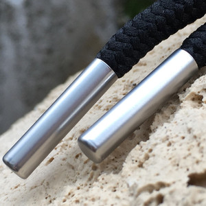 Nhà Máy Giá tùy chỉnh kim loại aglets Chất lượng cao khắc logo kim loại ren lời khuyên cho Hoodies chuỗi - Product Image 4