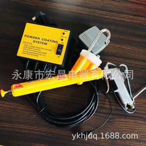 เครื่องเคลือบผงไฟฟ้าสถิตแบบพกพา หัวฉีดขนาด 10 15 20 มม. สำหรับอุปกรณ์เคลือบชิ้นส่วนโลหะเหล็ก - Product Image 4
