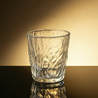 Vente en gros de gobelets en verre glacier épaissi à effet dégradé pour le thé, le jus, le lait, la bière, vaisselle multifonctionnelle pour la maison