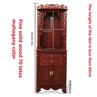 Temples Hande fait placard indien hindou en bois sanctuaire artisanat Temple Puja Pooja Mandir Temple pour la maison