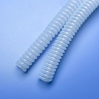 Tube ondulé en PTFE isolé anti-âge, tube soufflé en PTFE à diamètre intérieur lisse, tube de protection pour faisceau de câbles automobiles