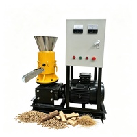 Machine de pelletisation professionnelle à haute efficacité 200-500 kg/h avec boîtier de commande, moteur 15 kW