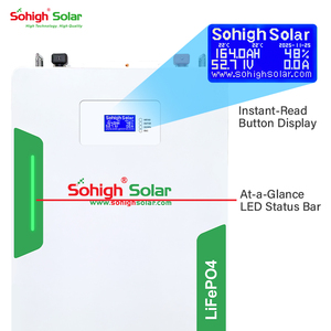 <span class=keywords><strong>Sohigh</strong></span> Split Deep Cycle 16KWh 51.2V 314Ah BMS Solar-Speicher LiFePO4 Batterie mit CAN-Kommunikation für Solarsysteme - Product Image 5