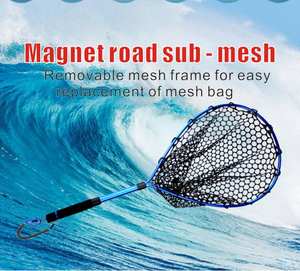 Poignée télescopique en aluminium Autres produits de pêche Filet d'atterrissage de pêche en filet - Product Image 2