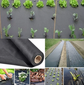 Toile géotextile noire non tissée anti-vieillissement pour la prévention agricole avec garantie de 5 ans - Product Image 4