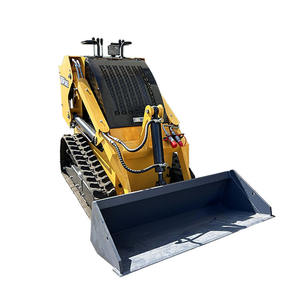 Beli <span class=keywords><strong>Mini</strong></span> Track Skid Steer Dari Cina Merek TOPONE <span class=keywords><strong>Mini</strong></span> Electric Skid Steer <span class=keywords><strong>Loader</strong></span> Ukuran Penuh dengan Perlengkapan - Product Image 4