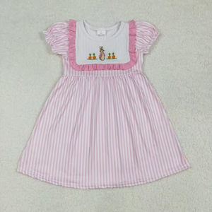 Vêtements de Pâques en gros pour enfants : Ensembles brodés Lapin et Carotte, Tenues Printanières pour Bébés et Tout-petits Garçons et Filles, Vêtements de Boutique - Product Image 4