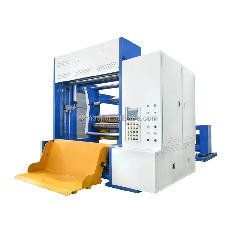 Coupe-rouleau de papier Jumbo Machine de rembobinage de refendage de tissus de matières premières Prix
