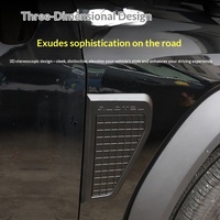 MASSAIT Jetour T2our T2 Traveler Shanhai T2 Bande de protection de carrosserie autocollante sans clou pour décoration