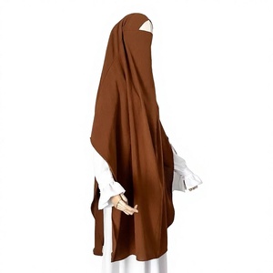 Magnifique khimar Safamedina pour femmes adultes, hijab français, khimar traditionnel musulman élégant - Product Image 1
