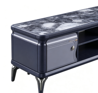 Table basse et meuble TV modernes en bois de haute qualité, très demandés, avec rangement pour salon