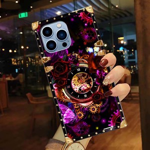 Fleur <span class=keywords><strong>Gear</strong></span> <span class=keywords><strong>Rose</strong></span> Impression Galvanoplastie Carré TPU Housse de Téléphone Portable Pour <span class=keywords><strong>Samsung</strong></span> A25 A05S A14 A34 A24 A15 A54 A13 A73 - Product Image 2