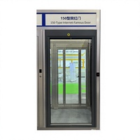 Pièces d'ascenseur domestique pour villa de luxe auto-construite, accessoires d'ascenseur électrique automatique à double porte de voiture, construction métallique