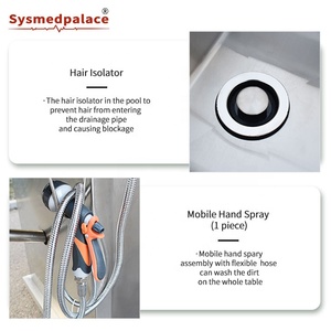 Mesa <span class=keywords><strong>de</strong></span> Autopsia Eléctrica Elevadora Sysmedpalace, Mesa <span class=keywords><strong>de</strong></span> Disección Forense Resistente <span class=keywords><strong>a</strong></span> la Corrosión - Product Image 4