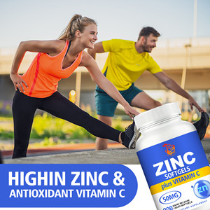 Cápsulas Blandas de Zinc ODM OEM con Vitamina C, Promueven el Metabolismo Energético, Mejoran la Salud Intestinal, Apoyan la Salud Reproductiva de la Piel, Cápsulas Blandas de Vitamina C - Product Image 5