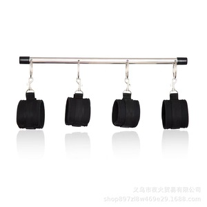 Couples' <b>BDSM</b> sex toys, steel pipes, buttock binding, handcuffs, leg irons, <b>collars</b>, and bondage - Product Image 4