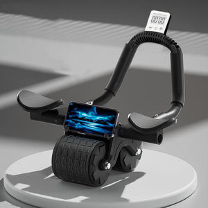 Roue abdominale automatique <span class=keywords><strong>pour</strong></span> l'entraînement à domicile, avec support <span class=keywords><strong>pour</strong></span> les coudes et fonction de rebond, <span class=keywords><strong>pour</strong></span> le remodelage du ventre - Product Image 4