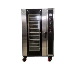 Gran oferta, horno de circulación de aire caliente comercial para Pizza/PAN/pastel de 10 bandejas, tipo de calefacción, tienda de panadería, horno eléctrico todopoderoso