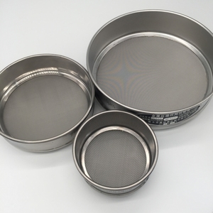Laboratory Vibrating Plain Woven Stainless Steel Wire <b>Mesh</b> <b>Screen</b> Test Sieve Analysis Equipment - Product Image 2